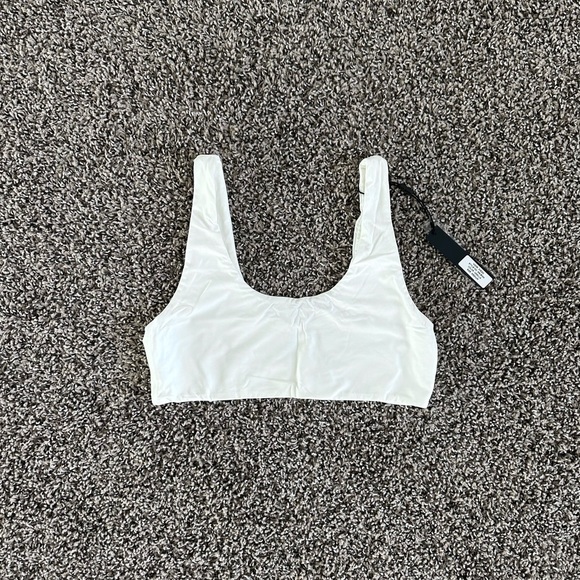 Myra Swim Diego Top in Vanilla, size medium - Picture 3 of 3